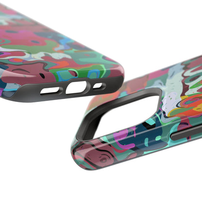 Colorful Abstract Marble - Magnetic Phone Case