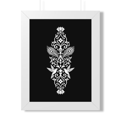 Hummingbird Soulmates - Framed Poster