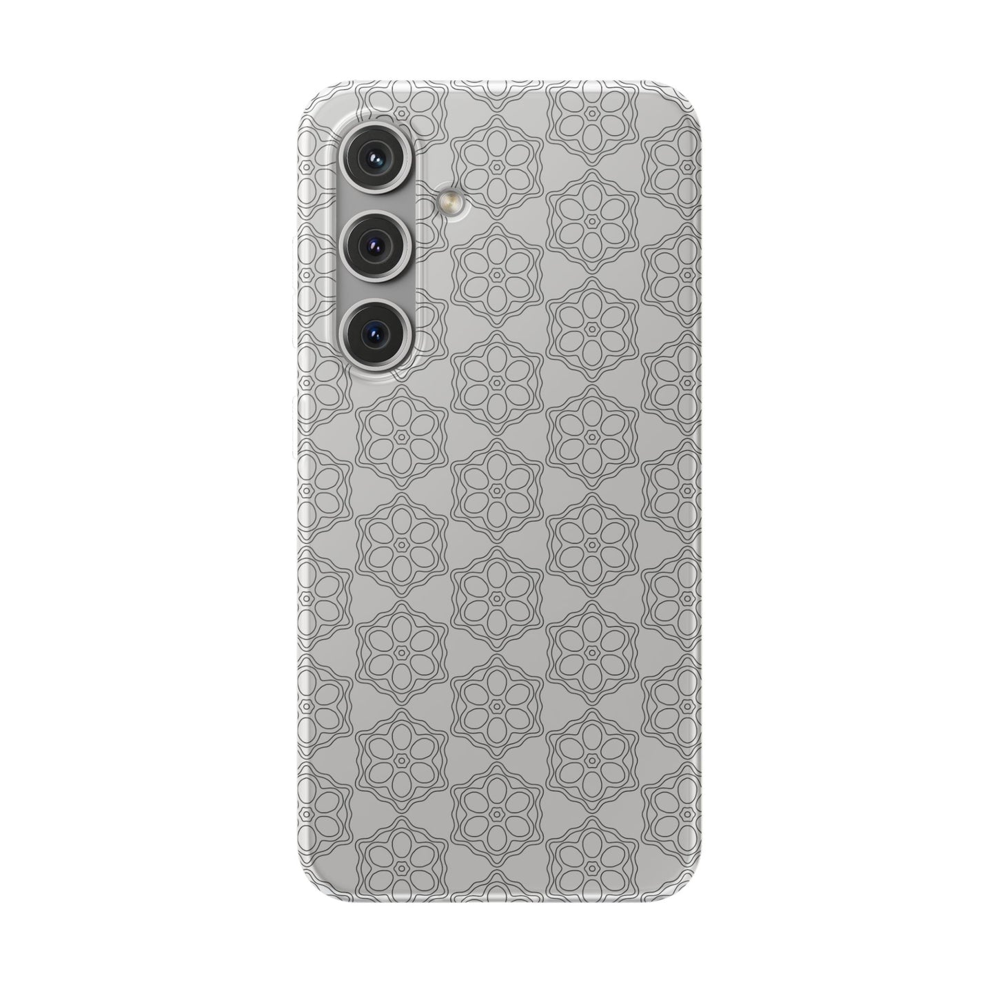 Elegant Geometric Phone Case, Stylish Flexi Case for Everyday Use, Slim Fit, Gift Idea, Trendy Accessory, Minimalist Design