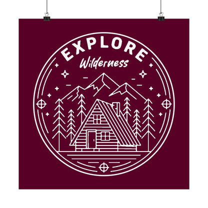 Explore Wilderness - Poster