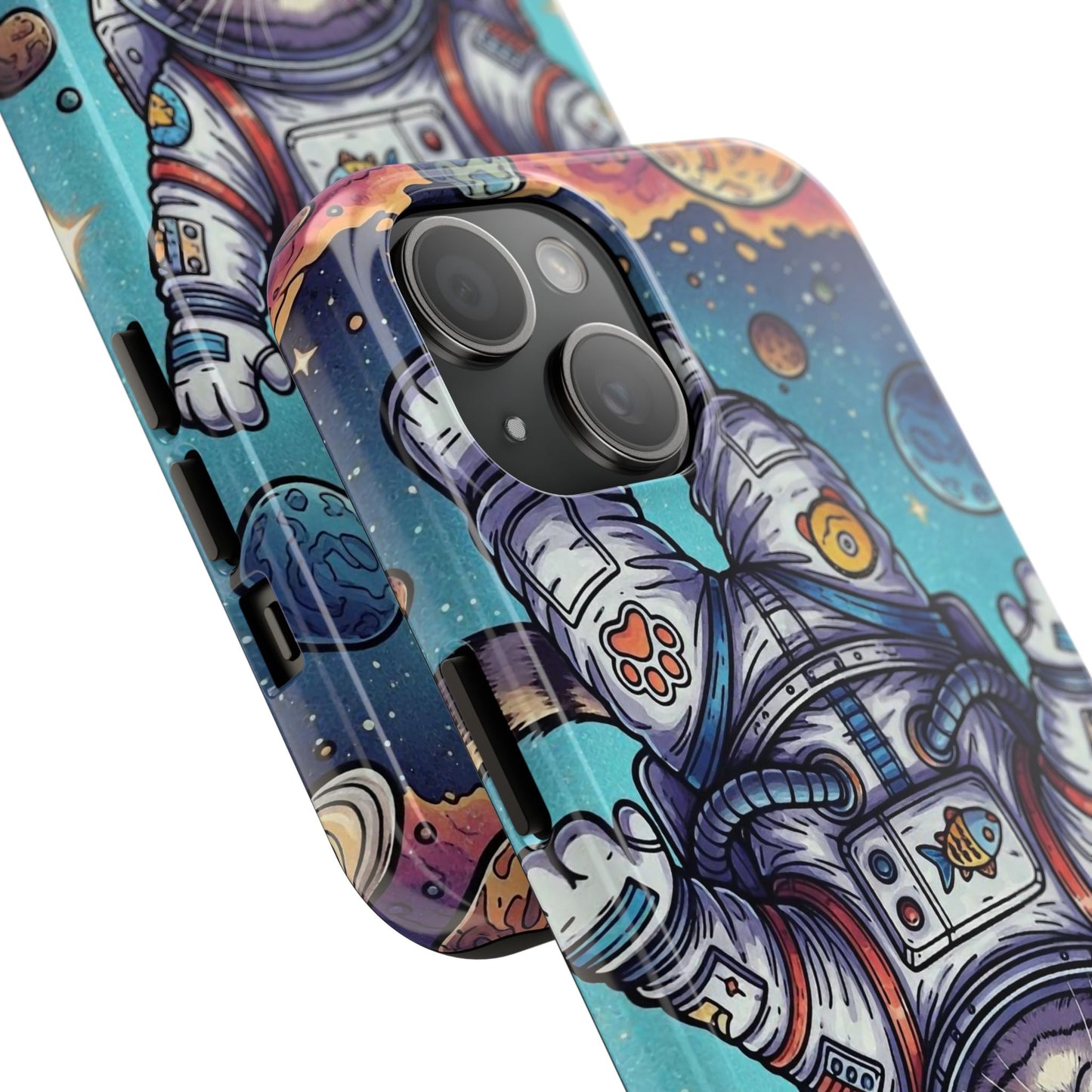 Astronaut Cat - Phone Case
