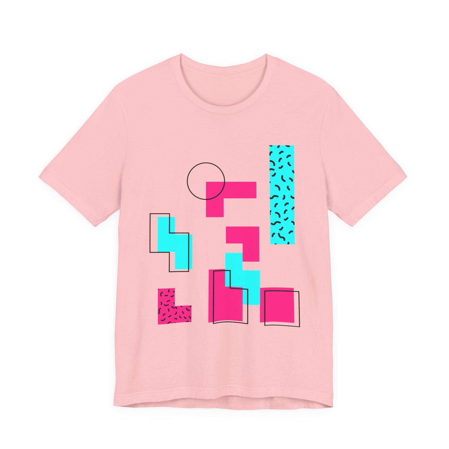 Retro Geometric Vibes - T-Shirt