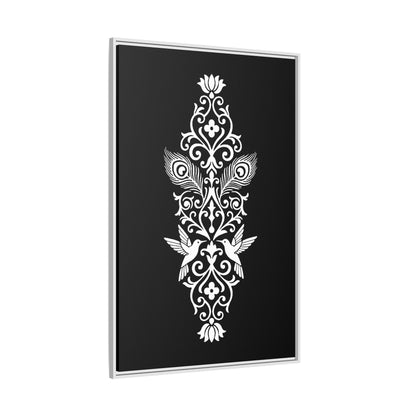 Hummingbird Soulmates - Framed Canvas