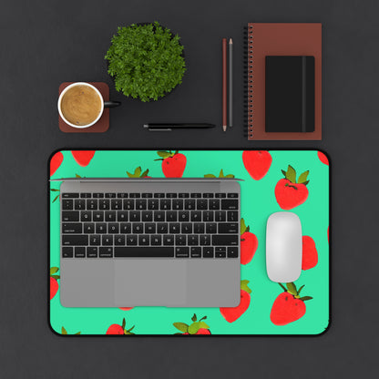 Strawberry Pattern - Desk Mat