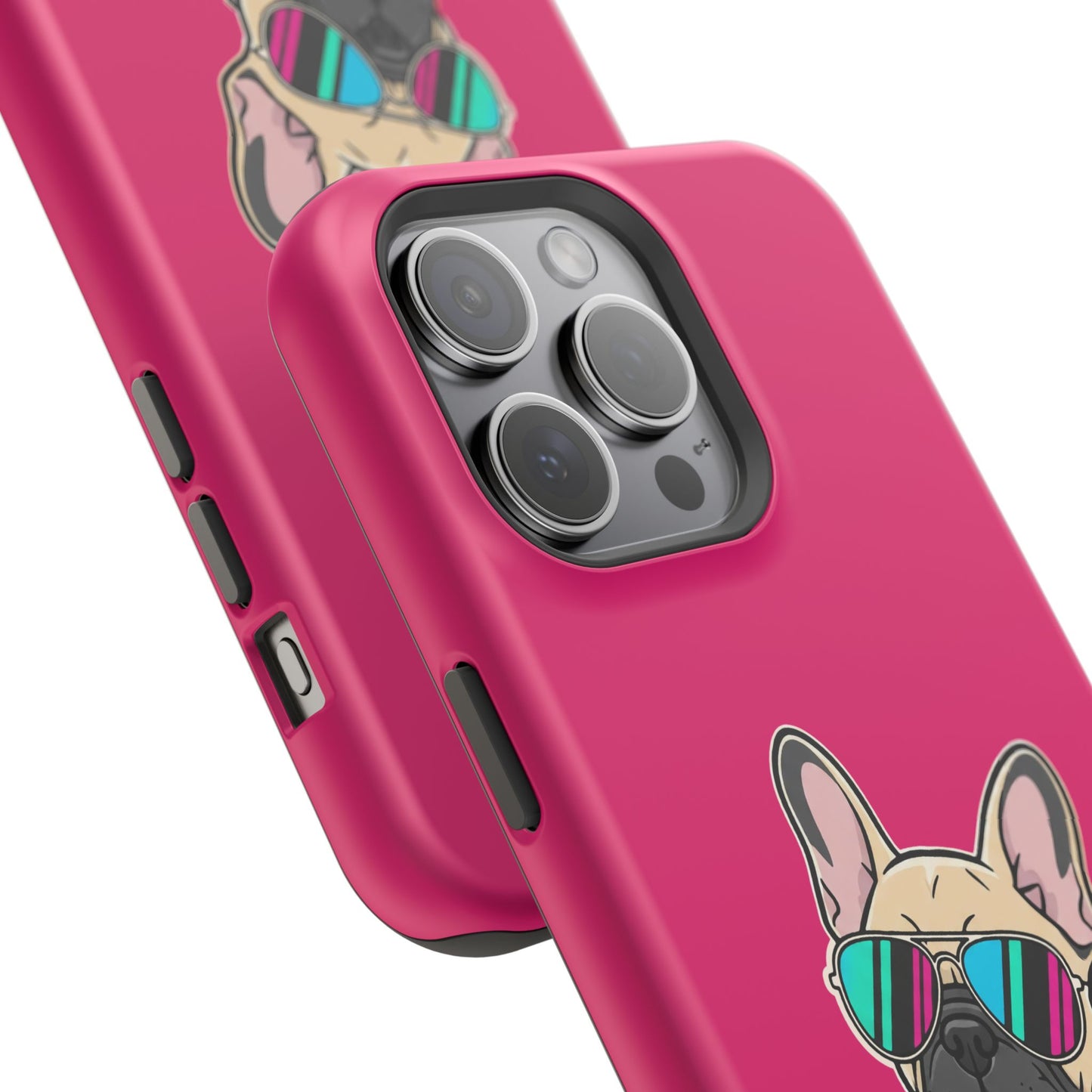 French Bulldog with Sunglasses - Magnetic Phone Case