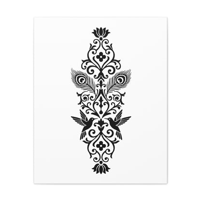 Hummingbird Soulmates - Stretched Canvas