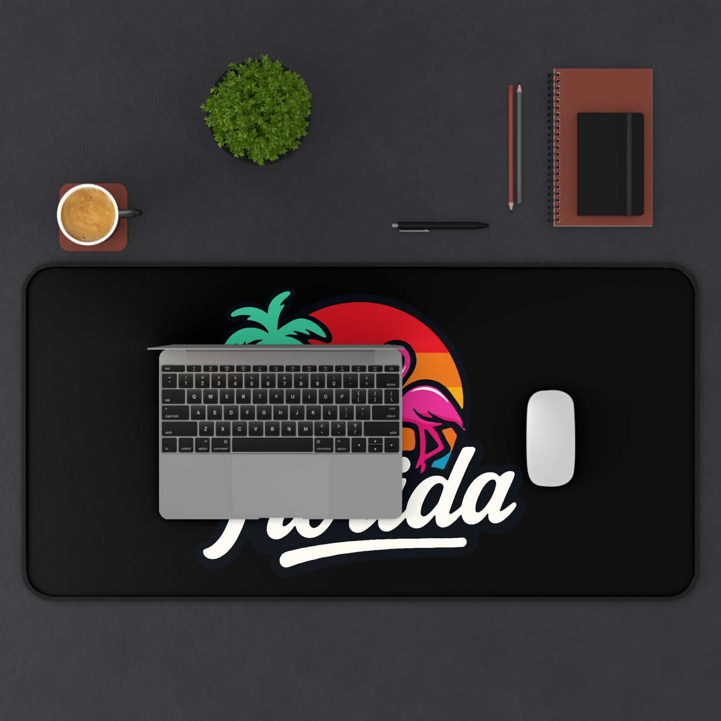 Florida Sunset Palm - Desk Mat