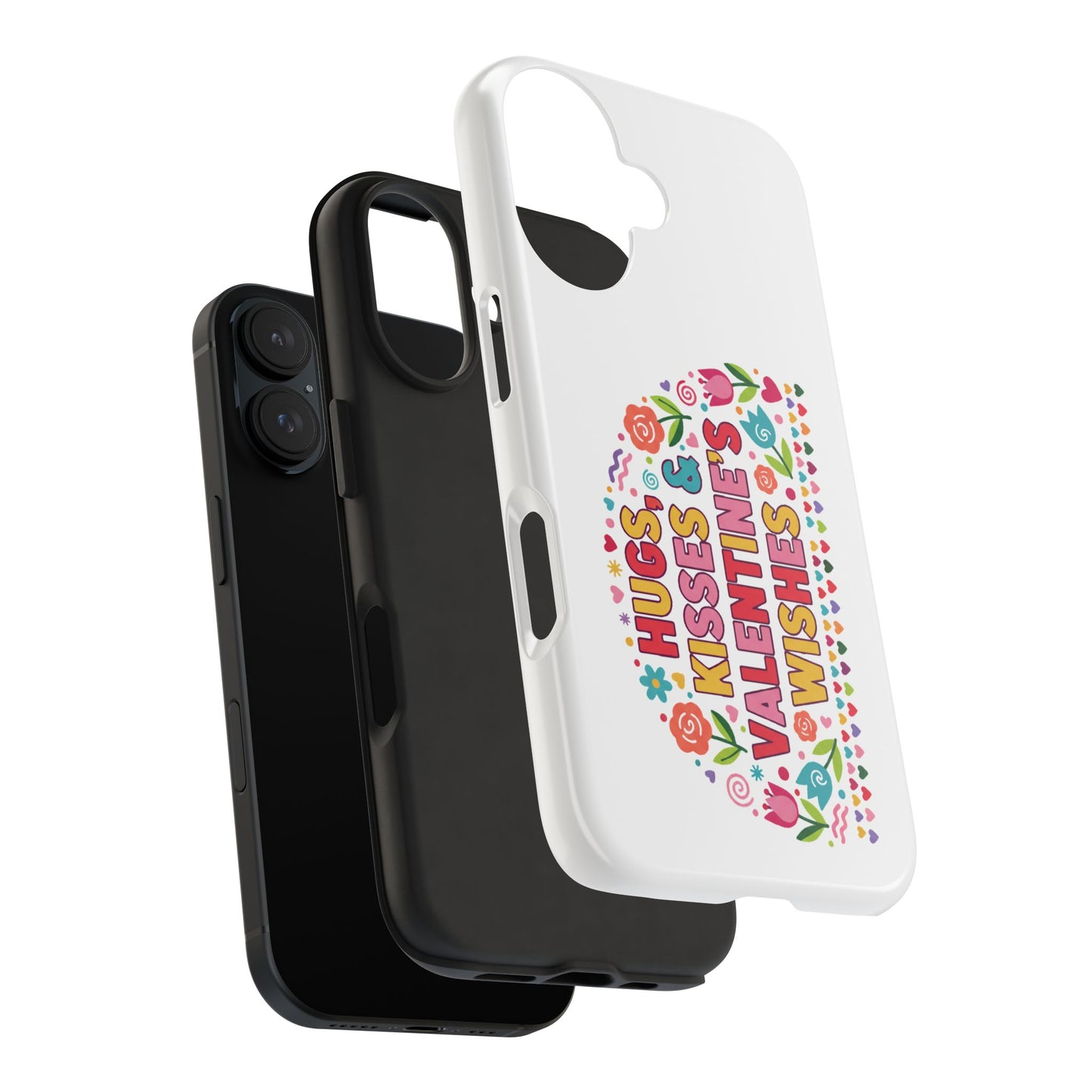 Hugs, Kisses & Valentine’s Wishes - Phone Case