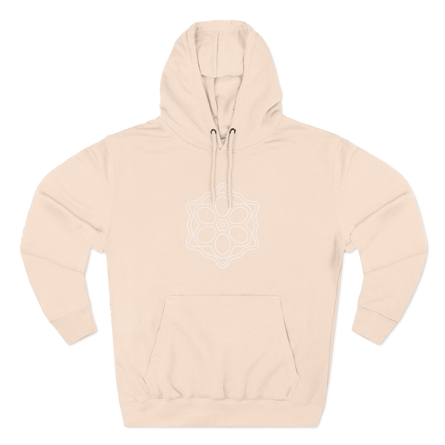 Cozy Three-Panel Fleece Hoodie, Perfect for Fall, Casual Outfit, Gift for Her, Layering Essential, Relaxed Style
