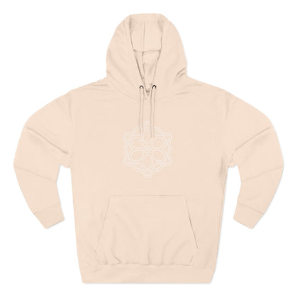 Cozy Three-Panel Fleece Hoodie, Perfect for Fall, Casual Outfit, Gift for Her, Layering Essential, Relaxed Style