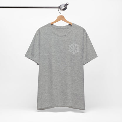 Unisex Boho Mandala Tee, Relaxed Fit Cotton Shirt, Perfect for Yoga Lovers, Meditation, Gift for Her, Vacation Wear, Everyday Comfort