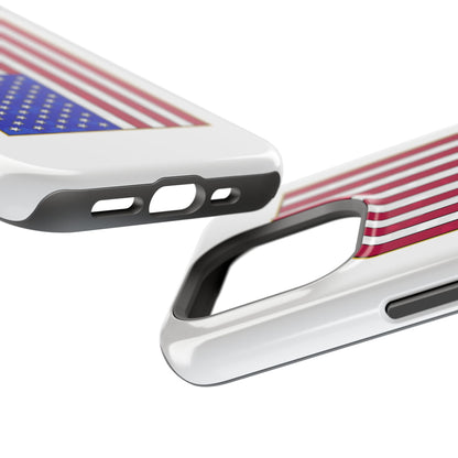 New Glory American Flag (Gold Edge Edition) - Magnetic Phone Case