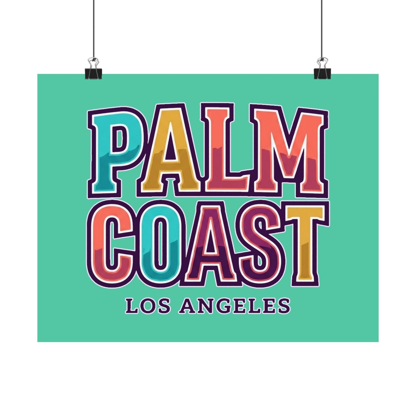 Palm Coast - Los Angeles - Poster