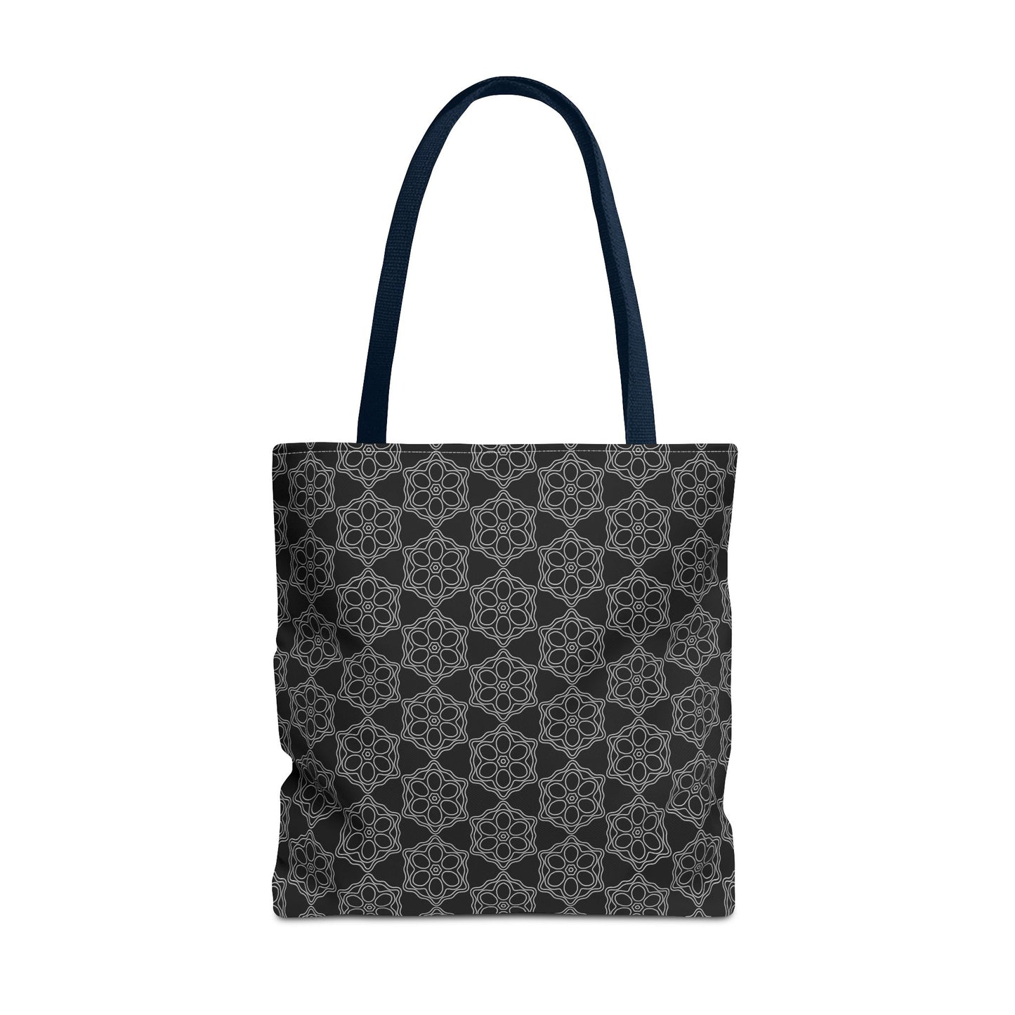 Chic Monochrome Tote Bag, Stylish Shopping, Travel, Everyday Use, Gift, Minimalist Decor