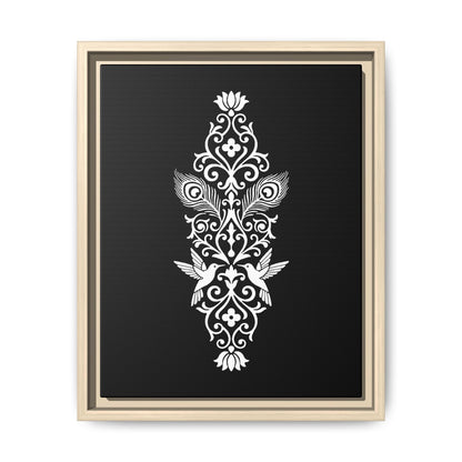 Hummingbird Soulmates - Framed Canvas