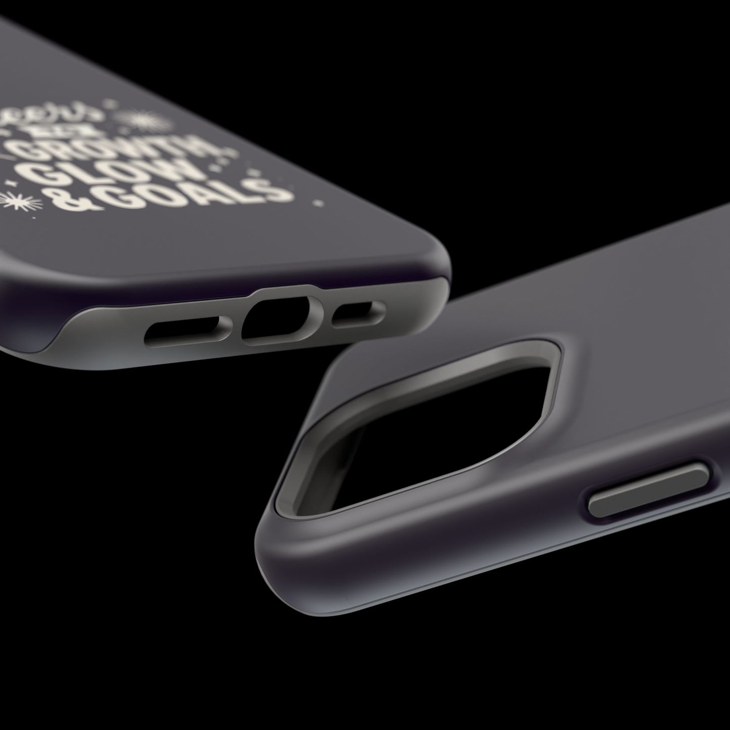 Cheers to Growth, Glow & Goals - Magnetic Phone Case