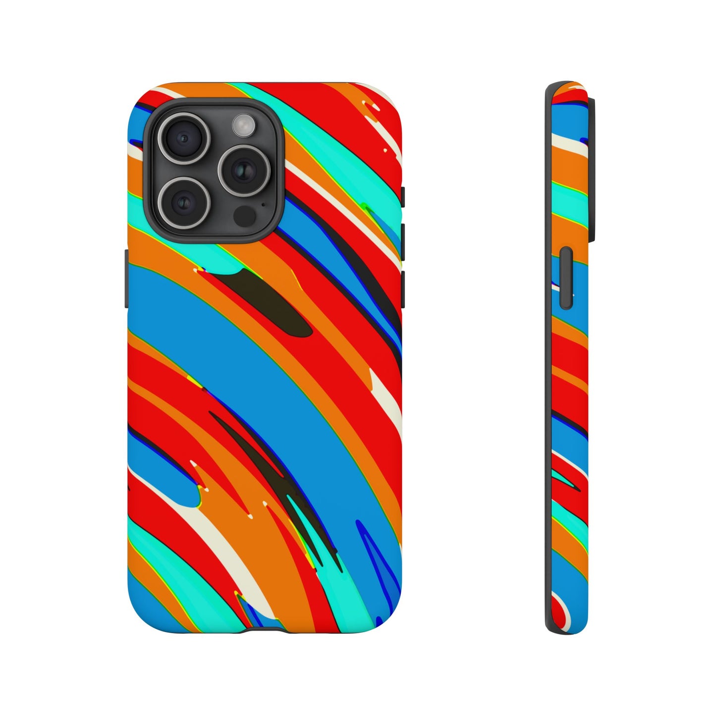Abstract Color Swirl - Phone Case
