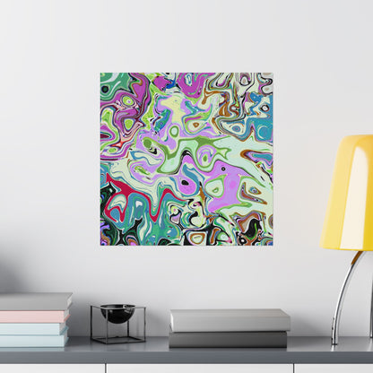 Vibrant Multi‑Color Swirl - Poster