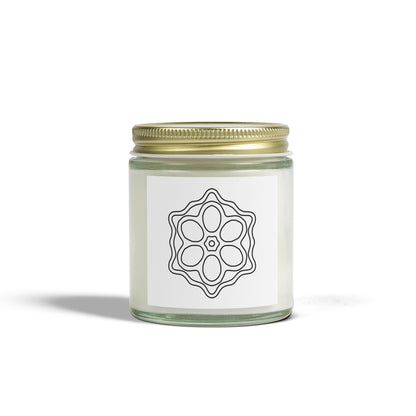 Coconut Apricot Scented Candles - Relaxing Home Fragrance, Gift for Her, Eco-Friendly Aroma Candles, Self-Care Essentials, Relaxation Gift
