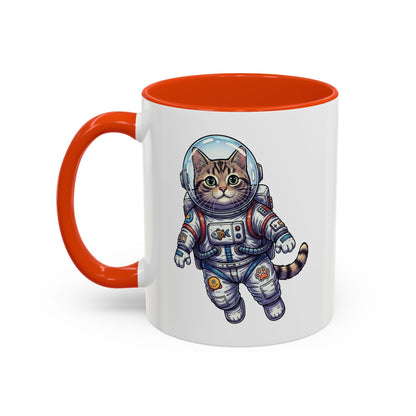 Astronaut Cat - Colorful Mug