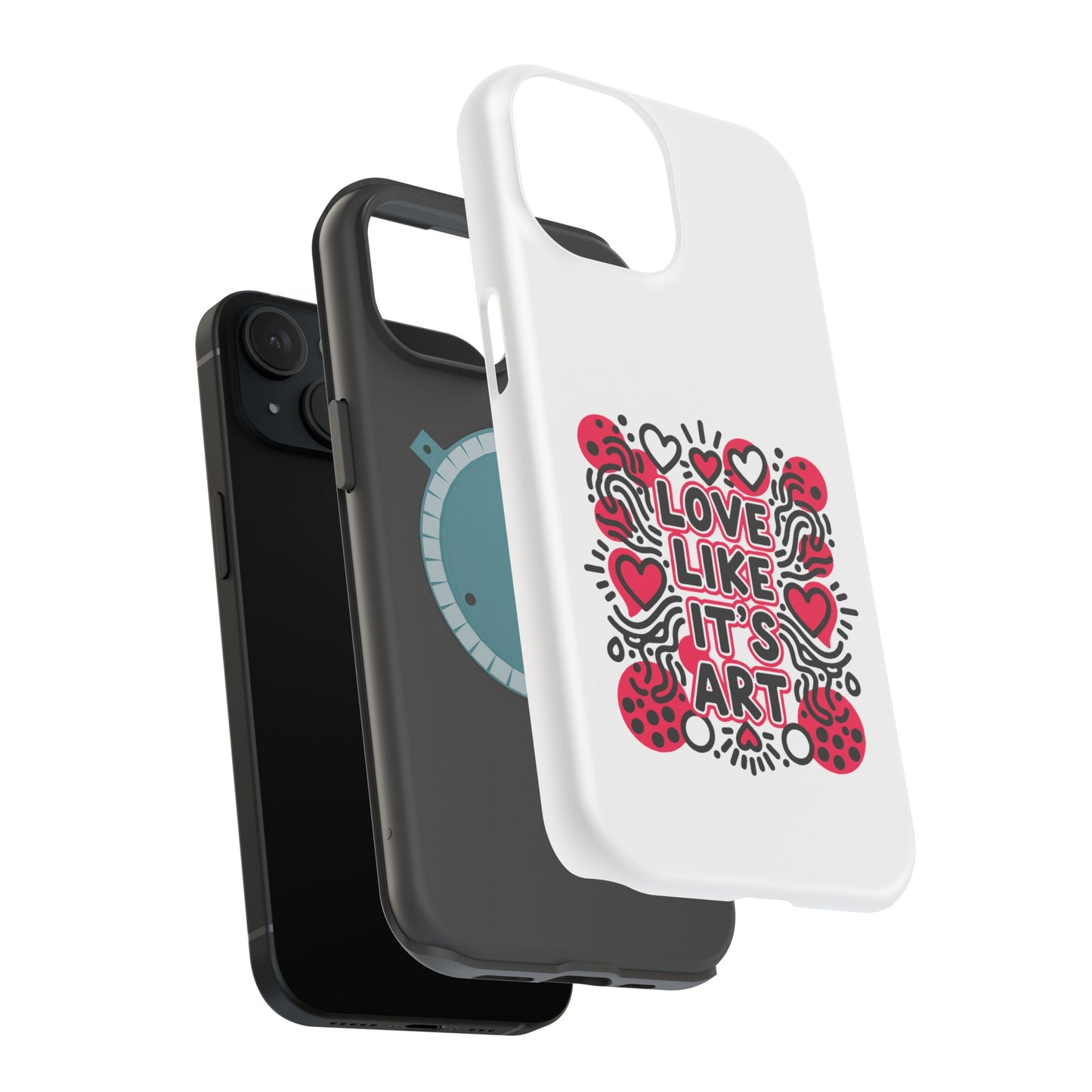 Love Like It's Art - Magnetic Phone Case