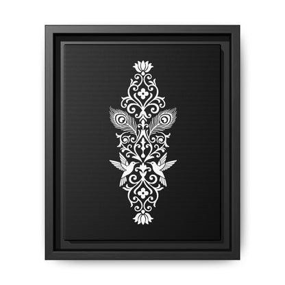 Hummingbird Soulmates - Framed Canvas