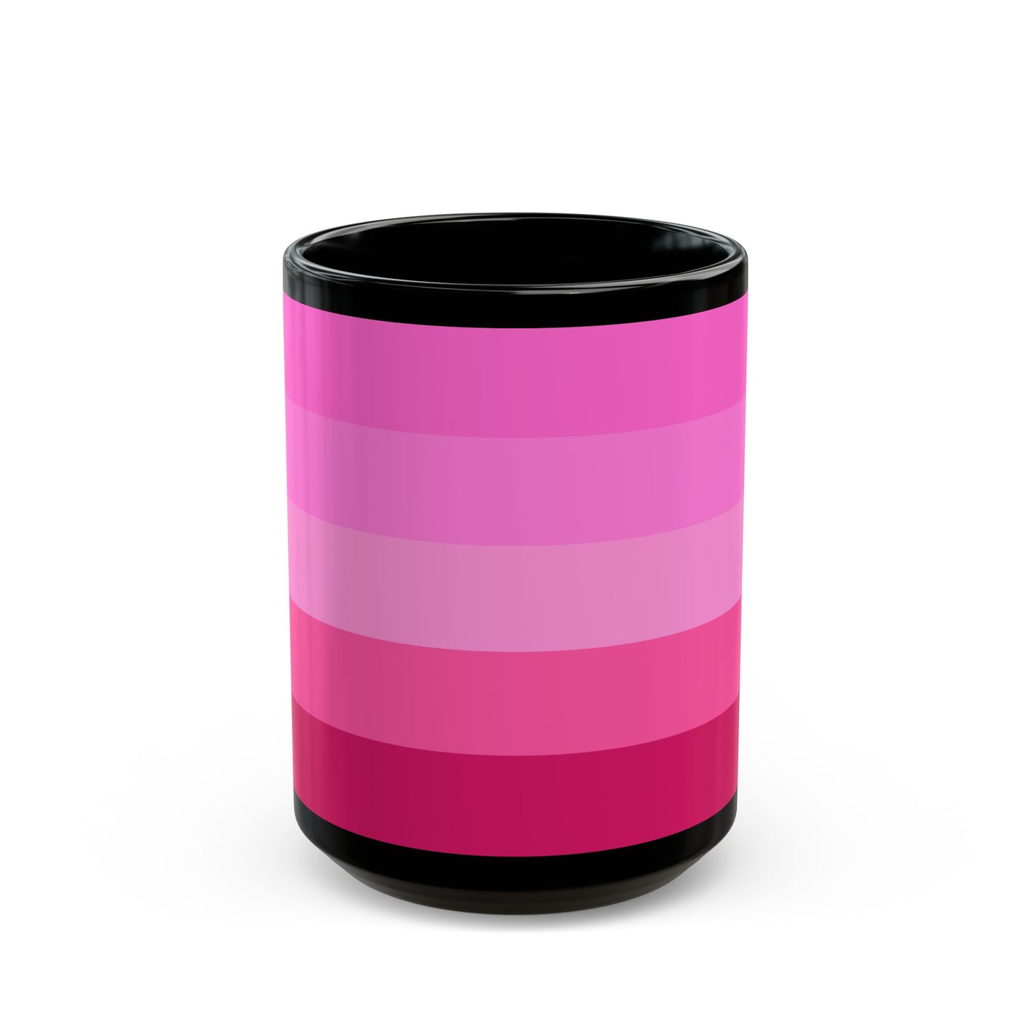 Valentine Rose Colors - Black Mug