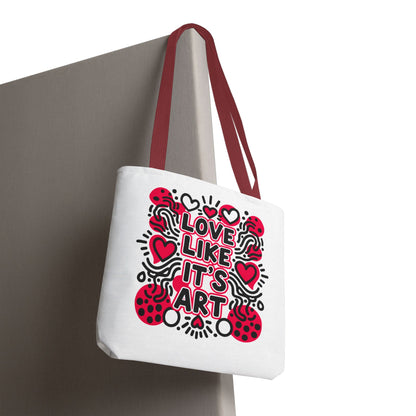 Love Like It's Art - Tote Bag