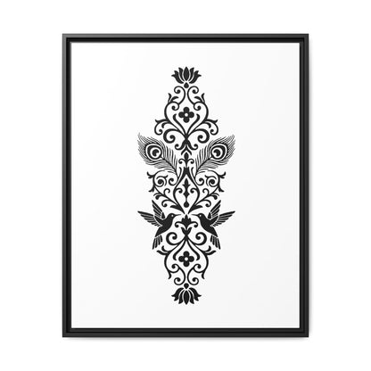 Hummingbird Soulmates - Framed Canvas