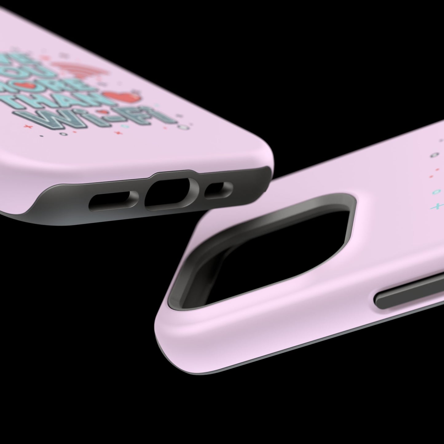 Love You More Than Wi‑Fi - Magnetic Phone Case