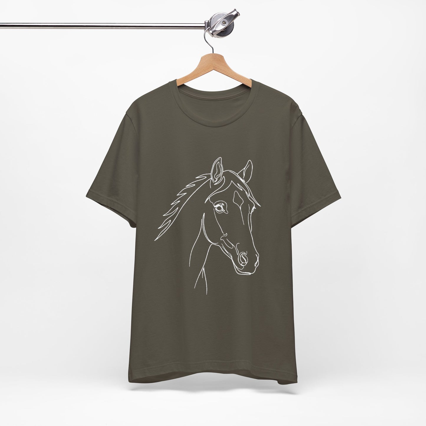 Horse Portrait Sketch - T-Shirt