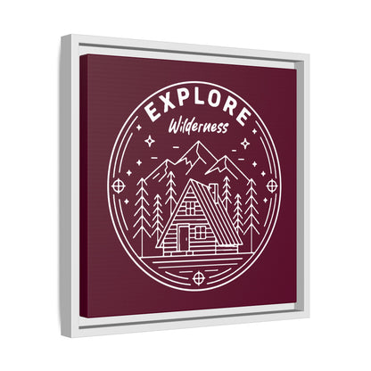 Explore Wilderness - Framed Canvas
