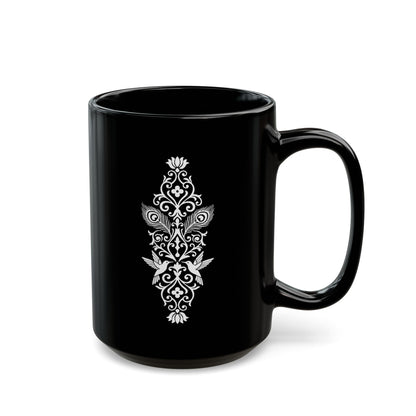 Hummingbird Soulmates - Black Mug