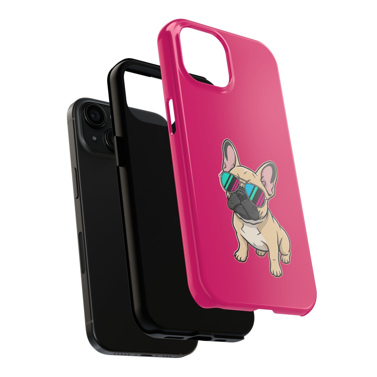 French Bulldog with Sunglasses - Phone Case