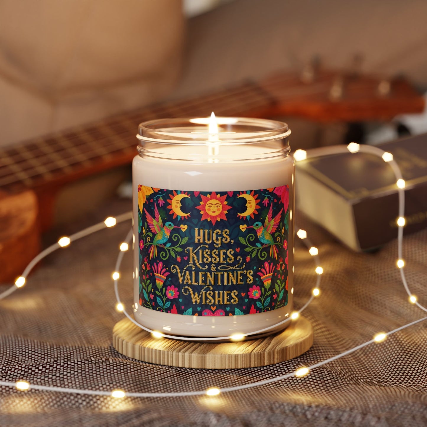 Hugs, Kisses & Valentine's Wishes - Scented Candle