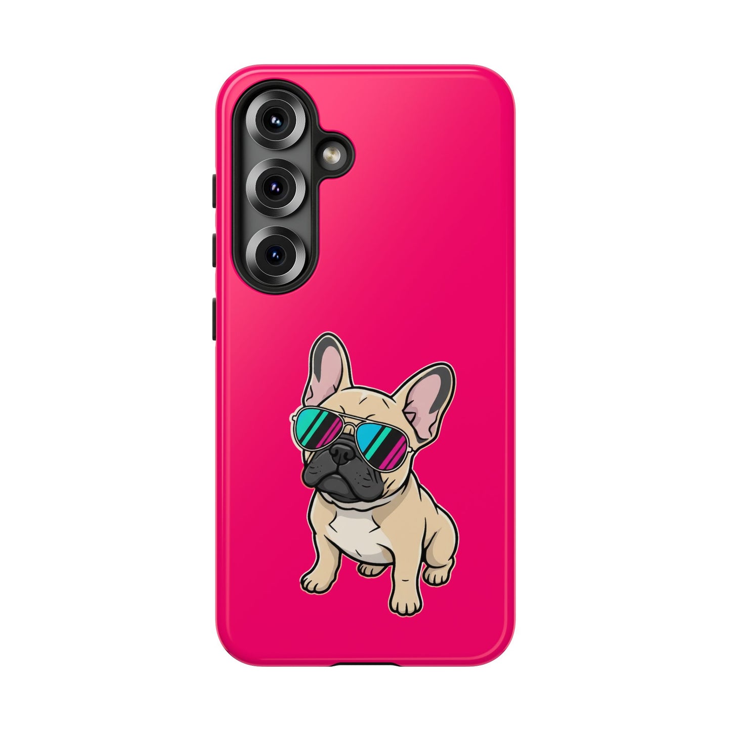 French Bulldog with Sunglasses - Phone Case