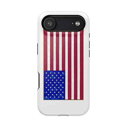 New Glory American Flag (Gold Edge Edition) - Magnetic Phone Case