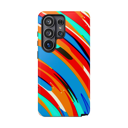 Abstract Color Swirl - Phone Case