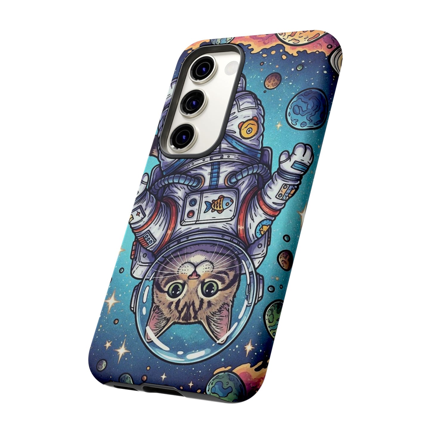 Astronaut Cat - Tough Phone Case