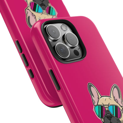 French Bulldog with Sunglasses - Phone Case
