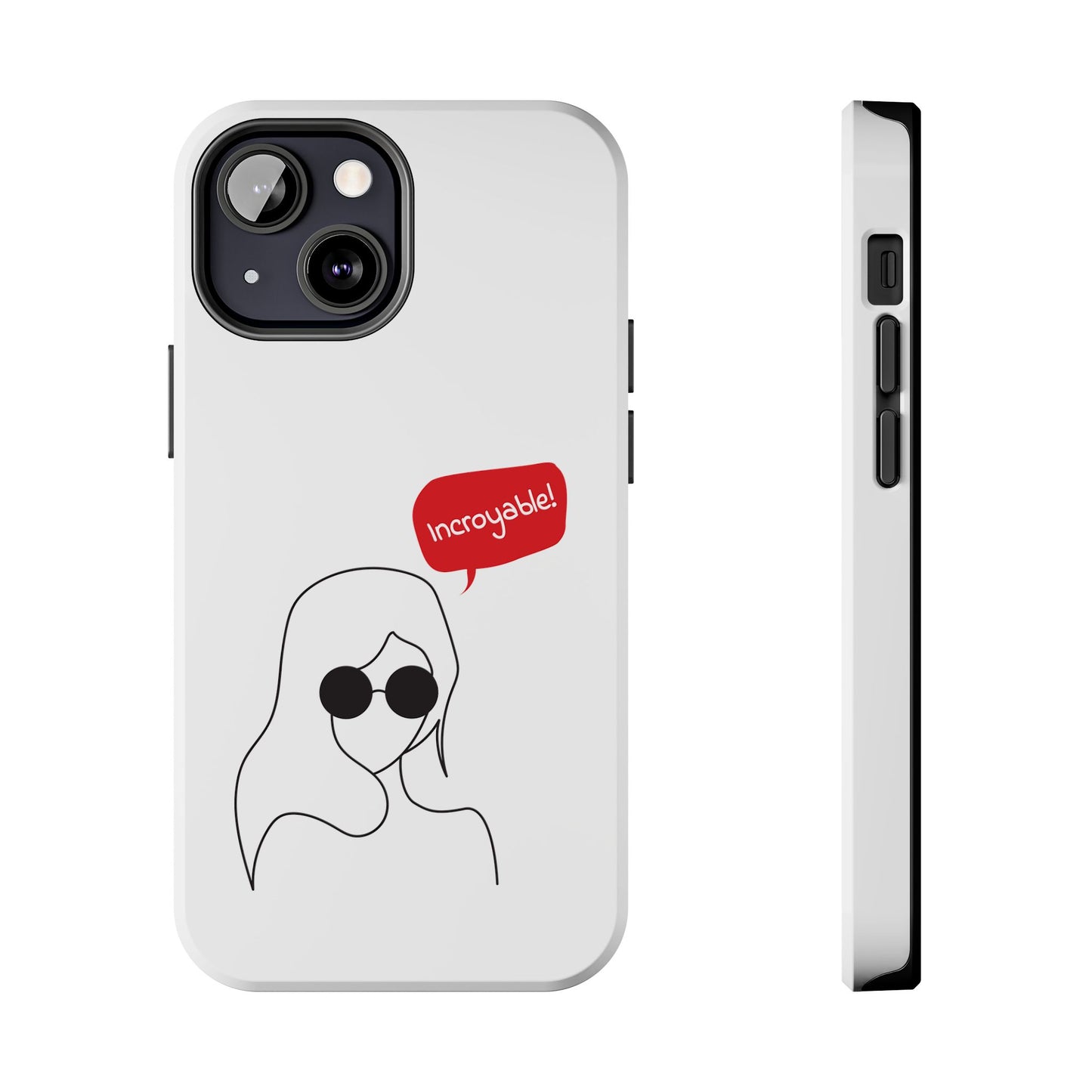 Incroyable Chic Girl - Phone Case