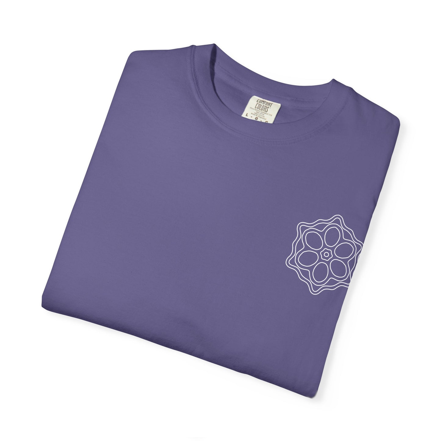 Boho Mandala T-Shirt, Unisex, Garment-Dyed, Soft Cotton, Casual Wear, Festival Style, Gifts for Her
