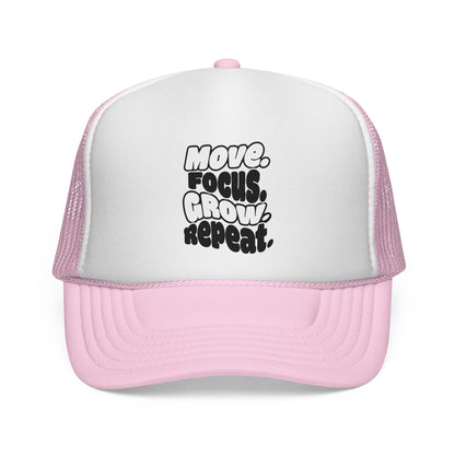 Move. Focus. Grow. Repeat. - Cap