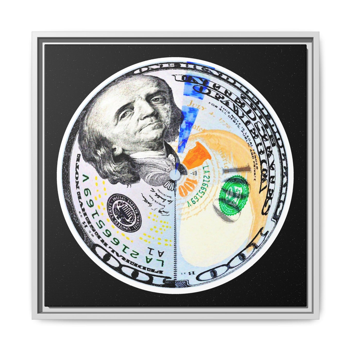 THE MOONEY - Framed Canvas