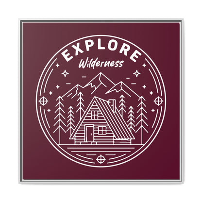 Explore Wilderness - Framed Canvas