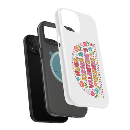 Hugs, Kisses & Valentine’s Wishes - Magnetic Phone Case
