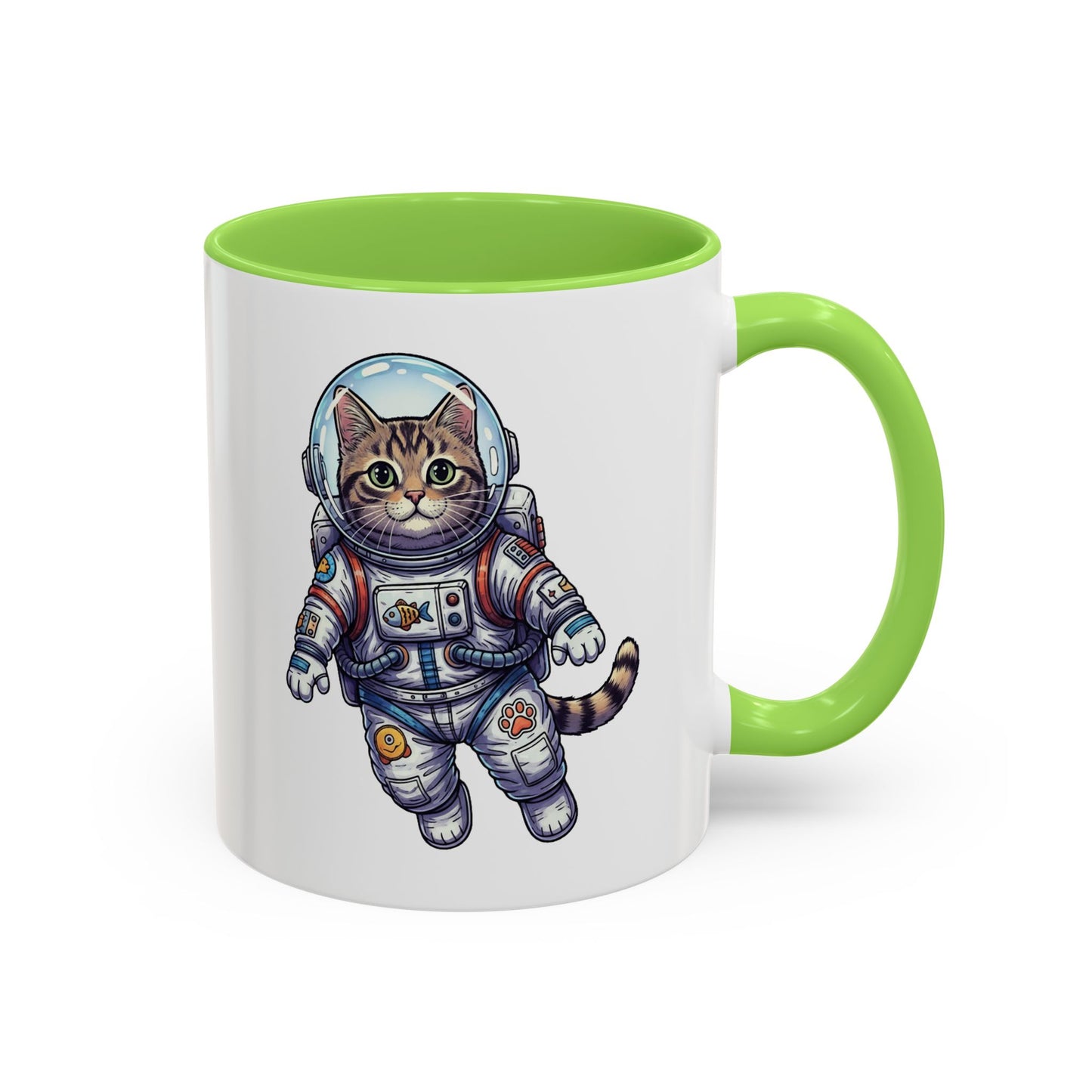 Astronaut Cat - Colorful Mug