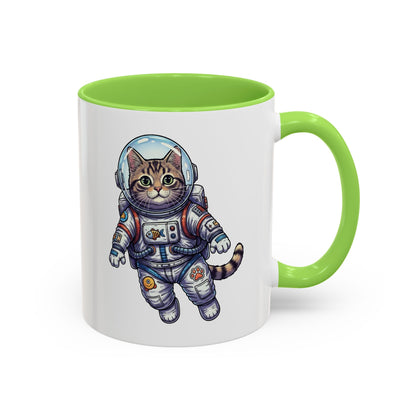 Astronaut Cat - Colorful Mug