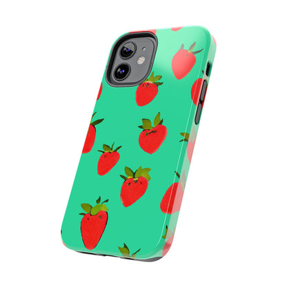 Strawberry Pattern - Phone Case