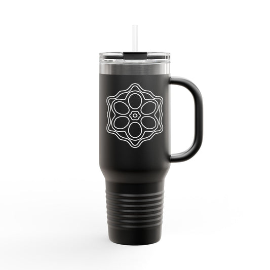 Stylish Insulated Travel Mug, 40oz, Perfect for Coffee Lovers, Outdoors, Gifts, Road Trips, Hydration on the Go